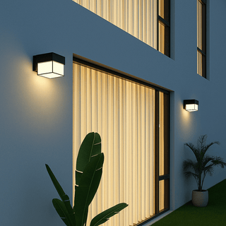 LED Outdoor Wall Light with PIR Sensor
