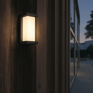 LED Outdoor Wall Light with PIR Sensor