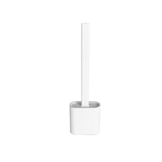 Silicone Toilet Brush with Wall Mount