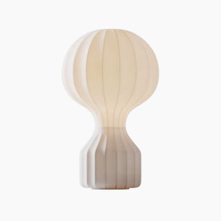 Nordic Silk Table Lamp With Sculptural Fabric Shade Ø18 cm